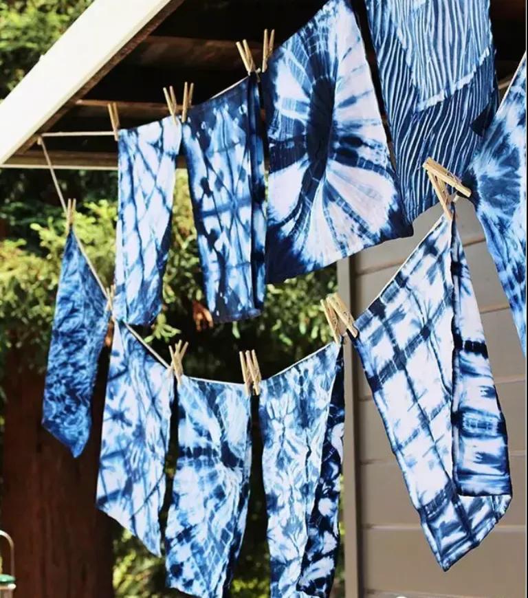 丝绸扎染,再次回归给世界的美