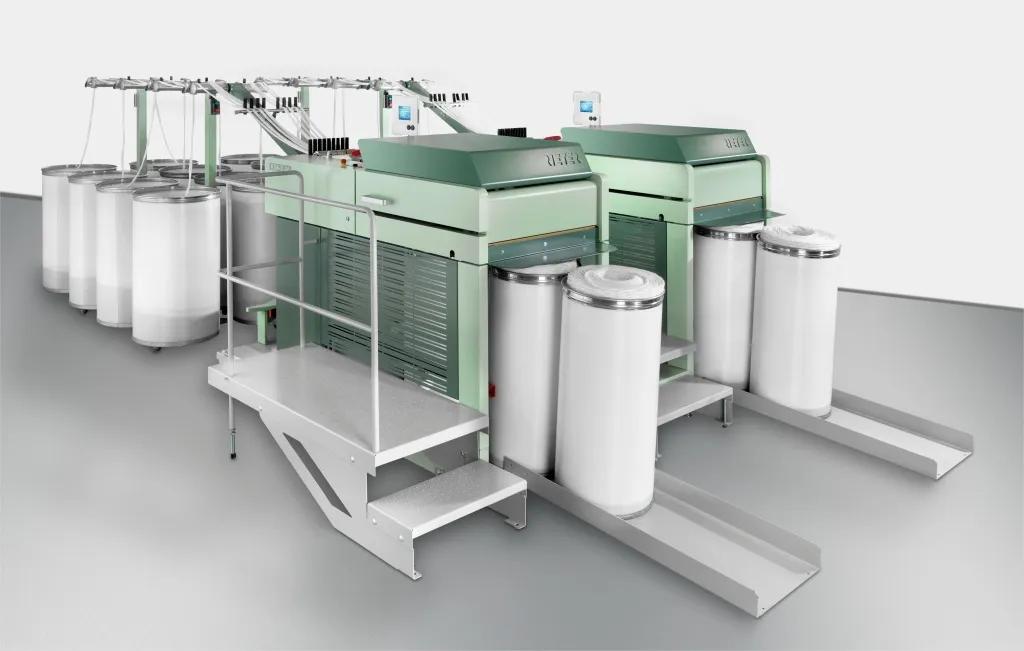 不得不说的两款立达自调匀整并条机